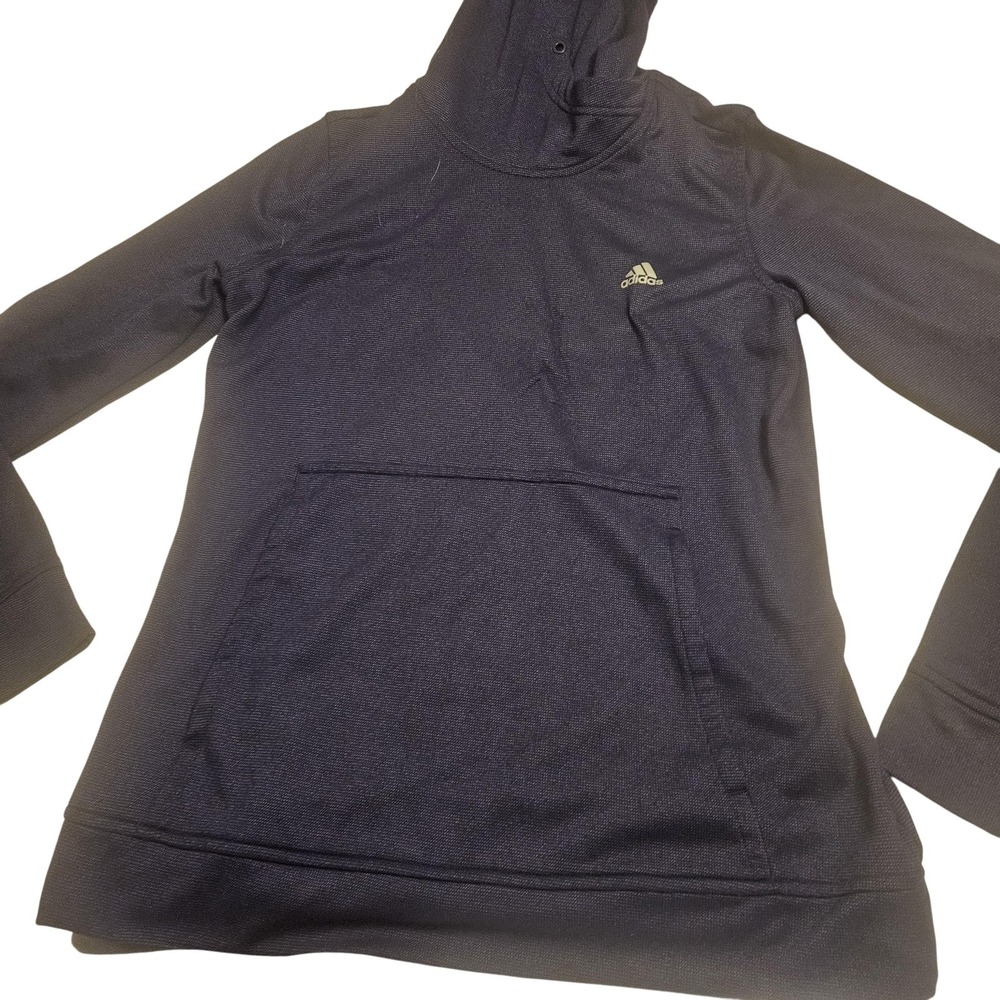 Adidas ClimaWarm Hoodie Pullover Mens Large Athletic Running Sweatshirt